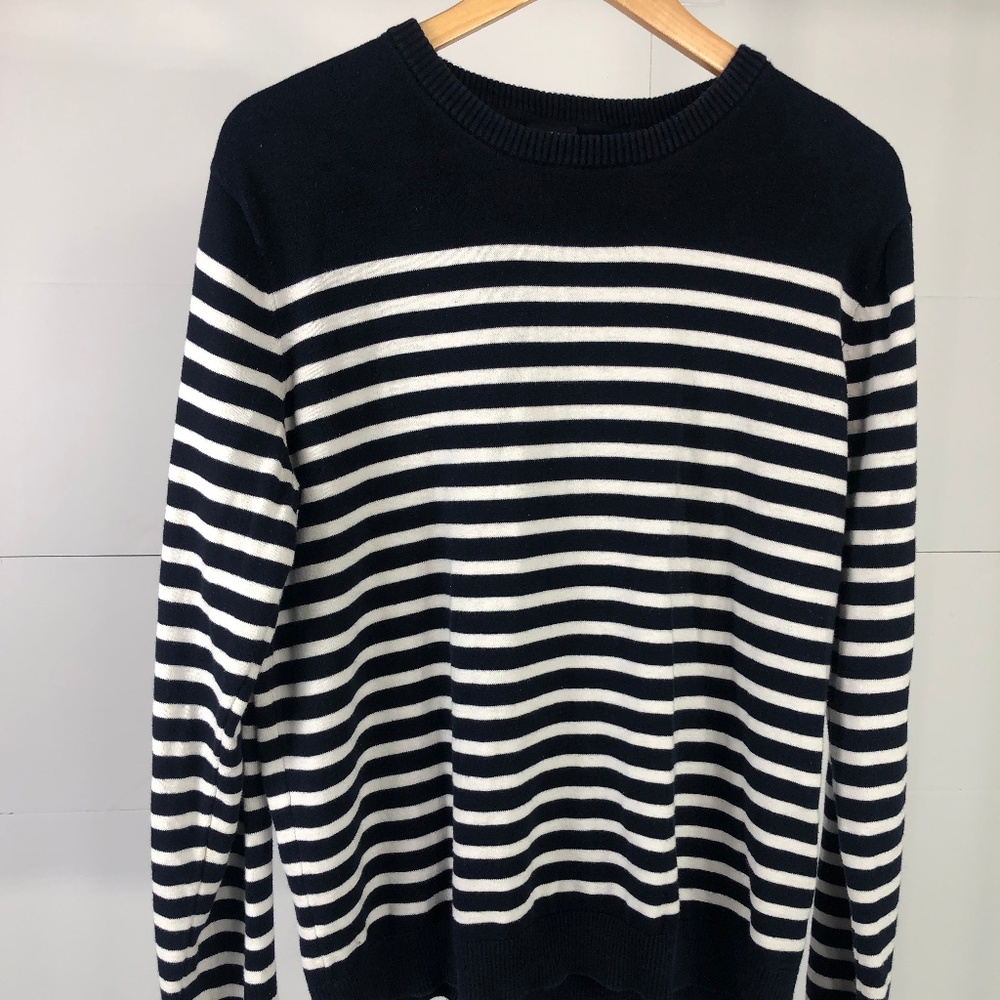 H&M Striped Sweater - L
